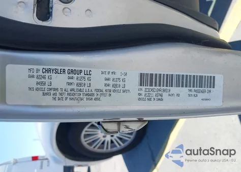 2010 Chrysler 300 Touring/Signature Series/Executive Series из США, поврежденный, VIN 2C3CA5CV2AH180310